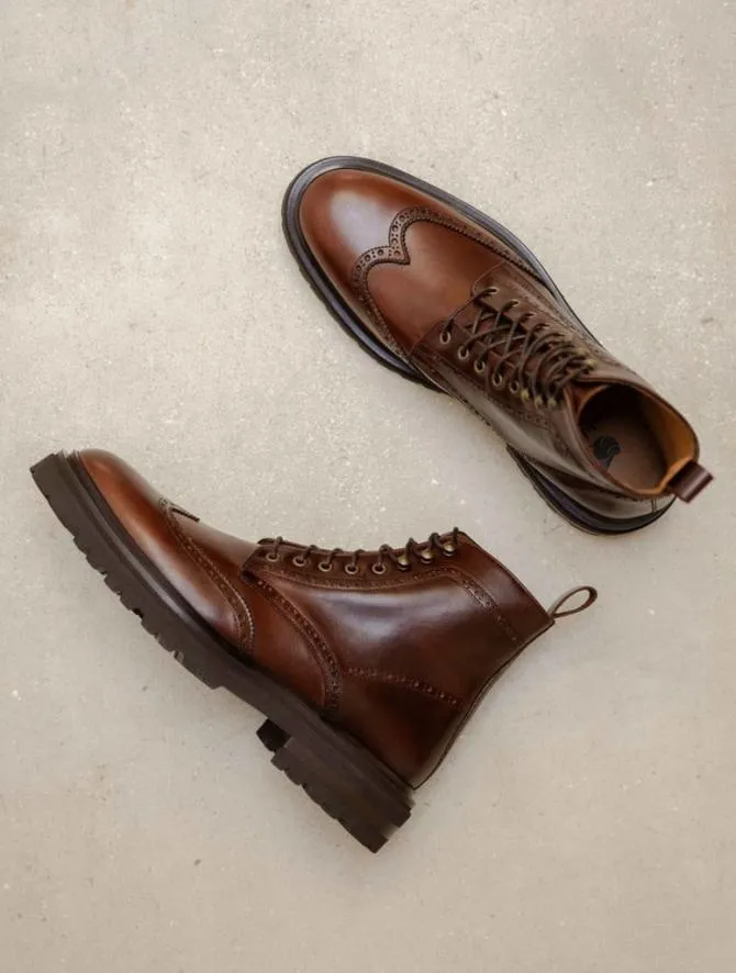 Bobbies Boots Men Leandro Coffee Liqueur