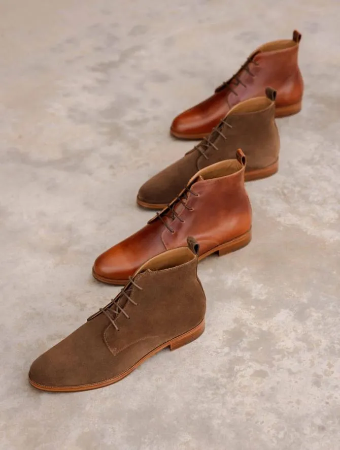 Bobbies Boots Men Vasco Rockies Brown