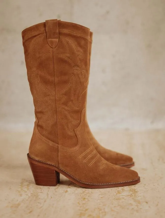 Bobbies Knee High Boots Women Gemma Squirrel