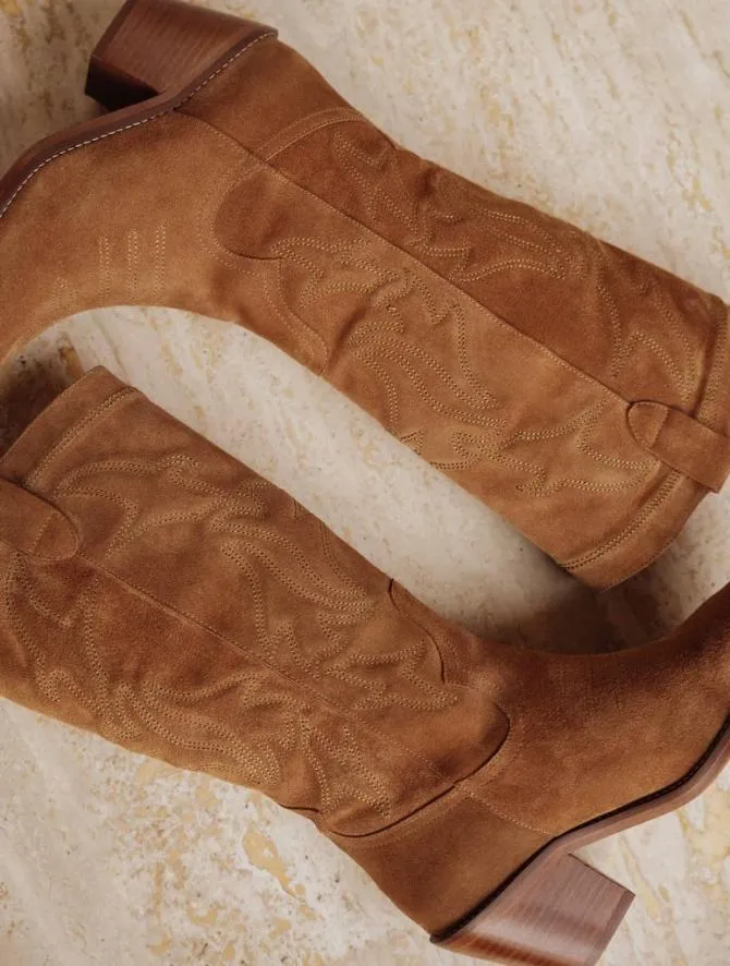 Bobbies Knee High Boots Women Gemma Squirrel