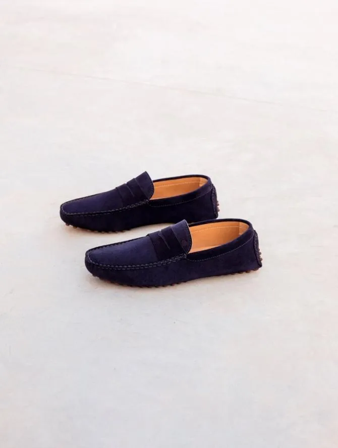 Bobbies Loafers Men Lewis Navy Blue