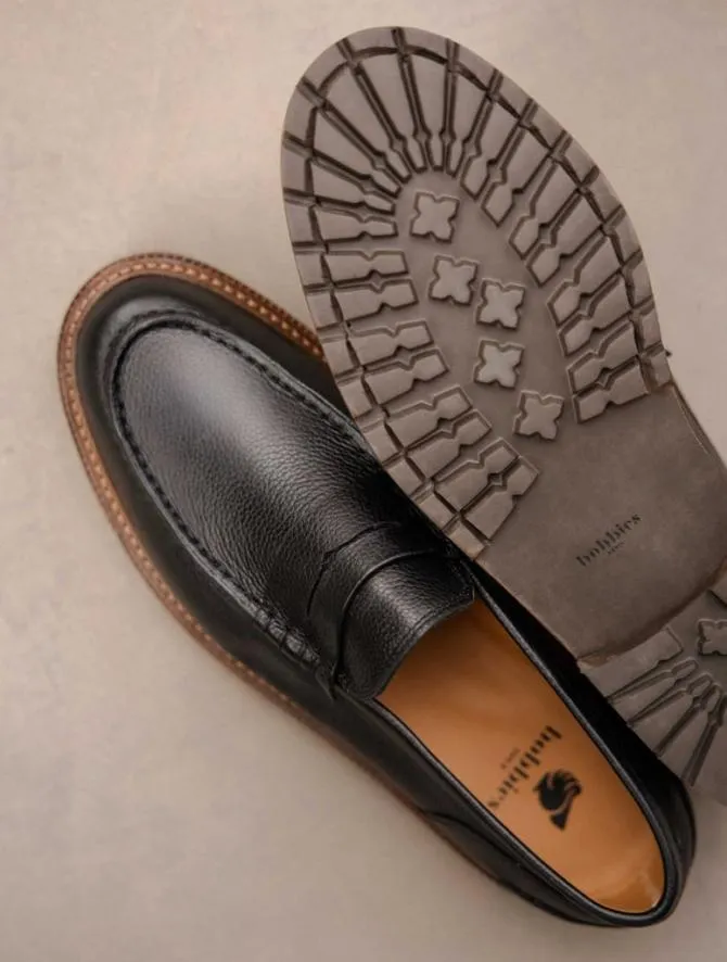 Bobbies Loafers Men Peyton Caviar
