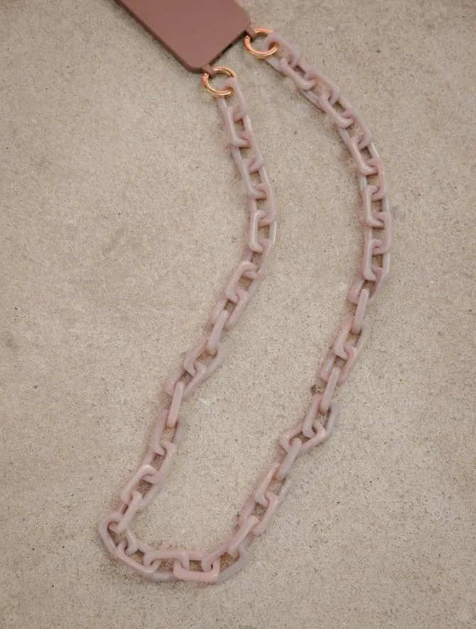 Bobbies Phone Straps Women Firenze Cristal Nude