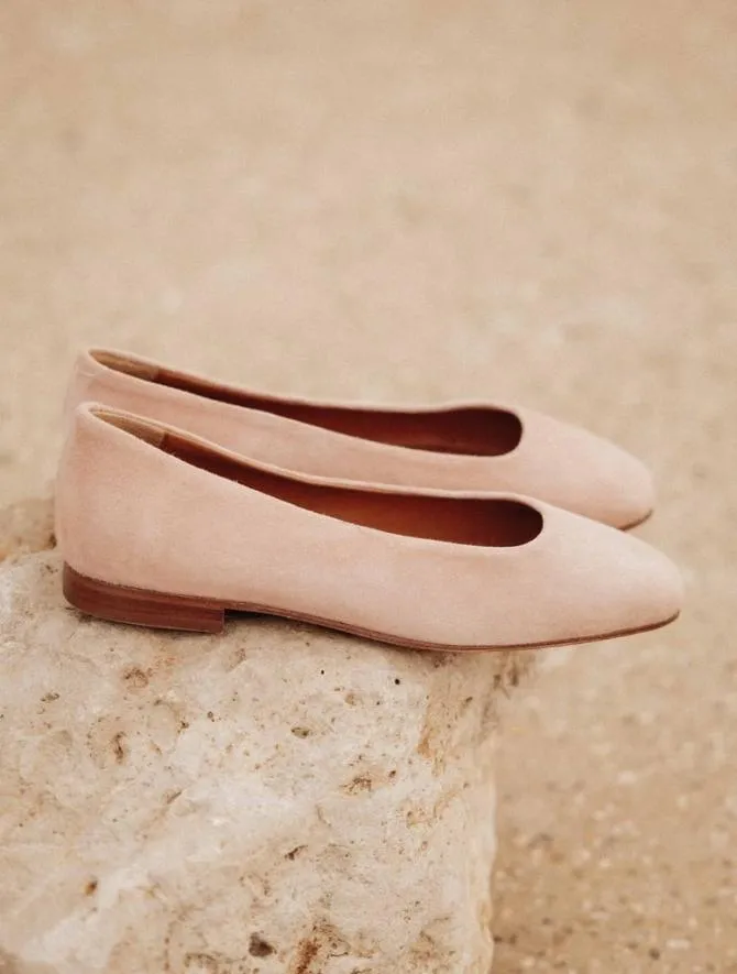 Bobbies Pumps Mary Janes and Ballet Flats Women Poppy Blush Nude