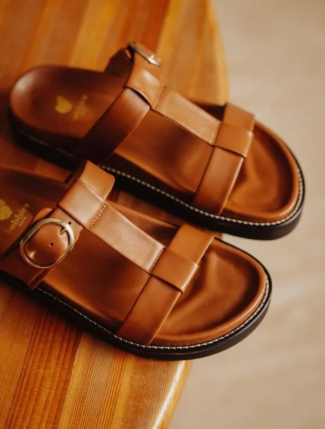 Bobbies Sandals and Mules Women Fajar Camel