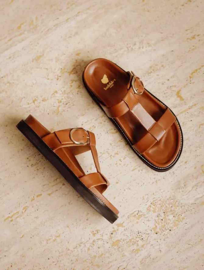 Bobbies Sandals and Mules Women Fajar Camel
