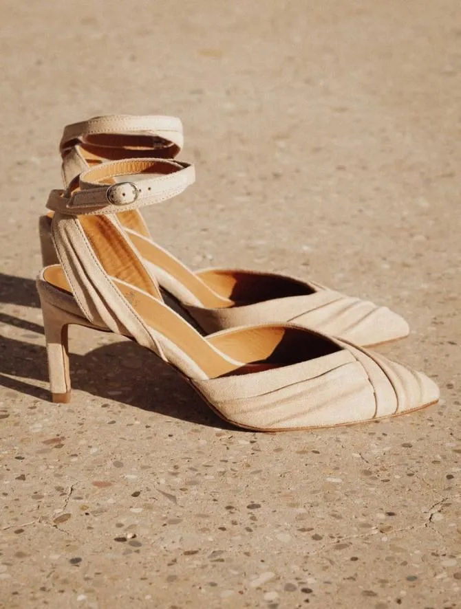 Bobbies Sandals and Mules Women Manel Milos Beige