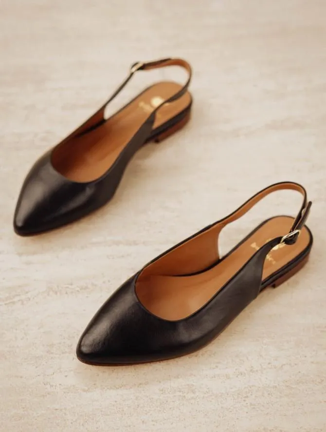 Bobbies Sandals and Mules Women Paige Passion Black