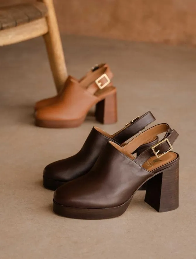 Bobbies Sandals and Mules Women Savannah Ristretto