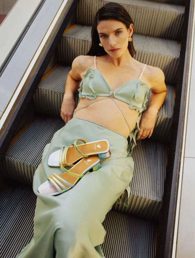 Bobbies Sandals and Mules Women Sonja Acid Rainbow