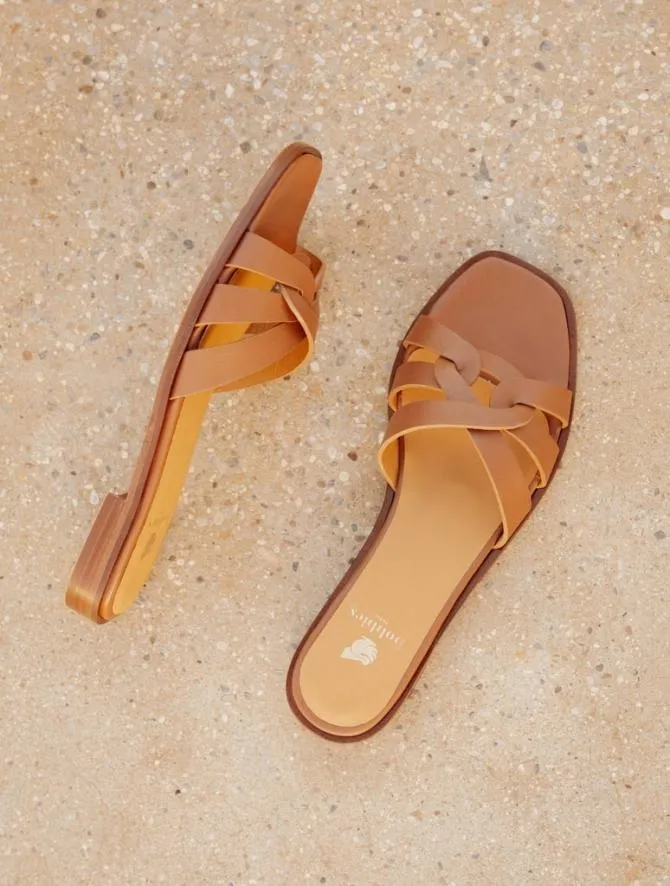 Bobbies Sandals and Mules Women Thas Camel