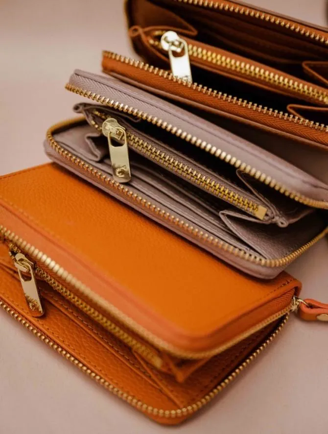 Bobbies Small Leather Goods Women Mabillon Amber Camel