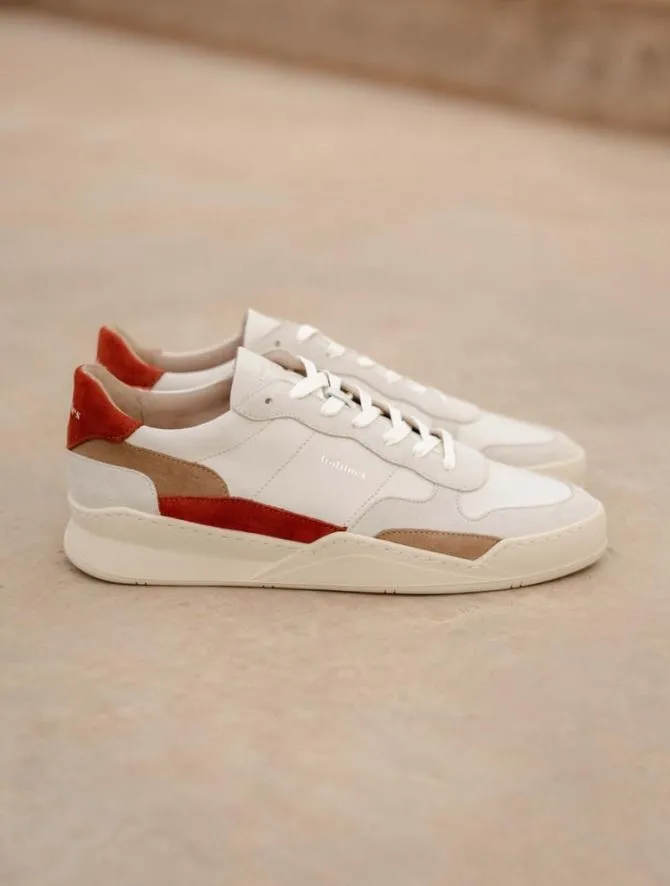 Bobbies Sneakers Men Malibu Off White 8211 Brick 8211 Antelope