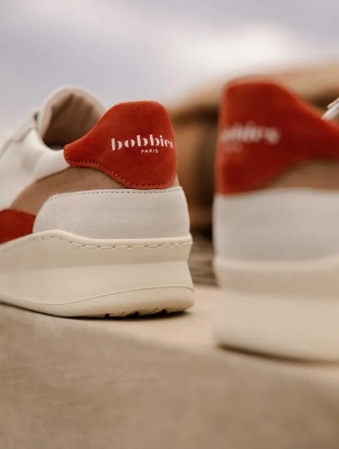 Bobbies Sneakers Men Malibu Off White 8211 Brick 8211 Antelope
