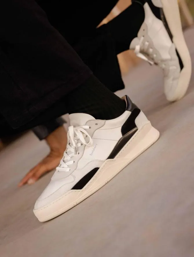 Bobbies Sneakers Men Malibu Off White and Black