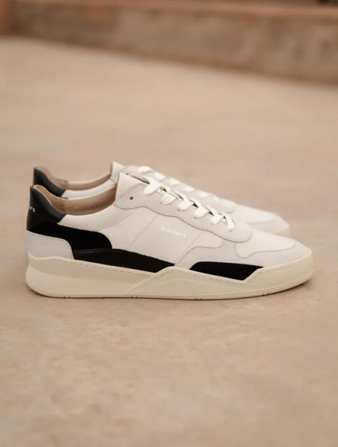 Bobbies Sneakers Men Malibu Off White and Black