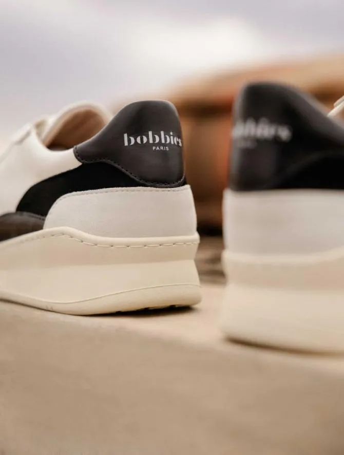 Bobbies Sneakers Men Malibu Off White and Black
