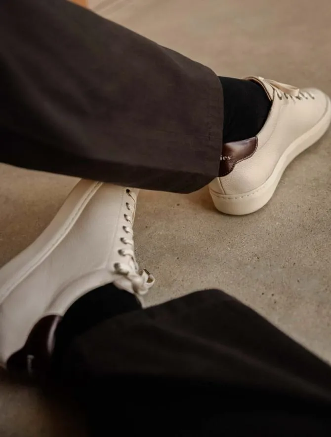 Bobbies Sneakers Men Montana Foam and Irish Coffee