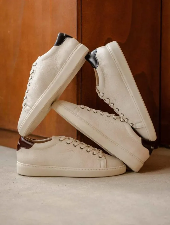 Bobbies Sneakers Men Montana Foam and Irish Coffee