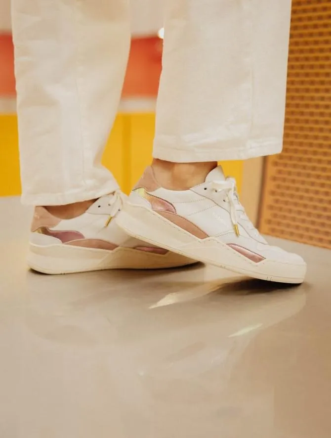 Bobbies Sneakers Women Beverly Off White 8211 Blush 8211 Cosmic