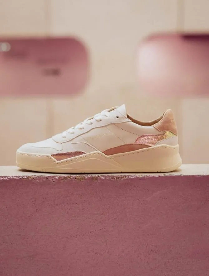 Bobbies Sneakers Women Beverly Off White 8211 Blush 8211 Cosmic