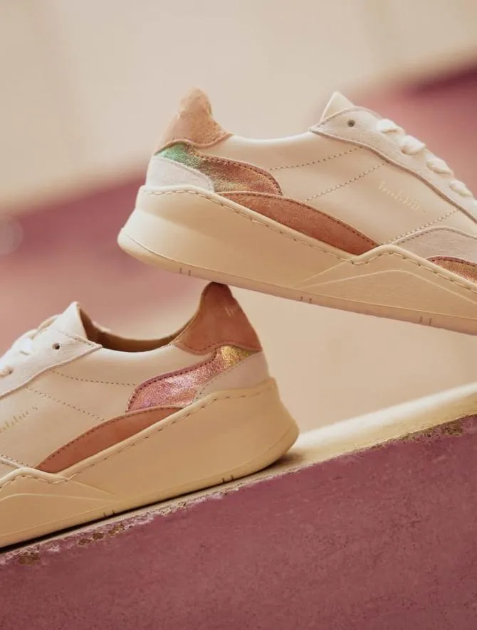 Bobbies Sneakers Women Beverly Off White 8211 Blush 8211 Cosmic