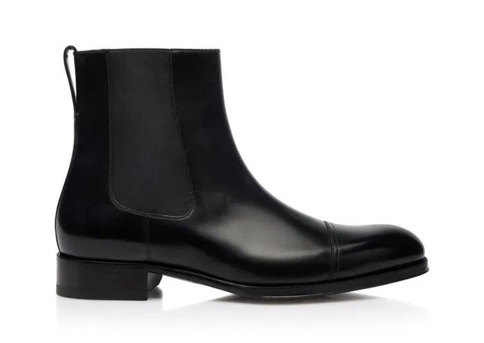 Boots Men TOM FORD EDGAR CHELSEA BOOTS Black