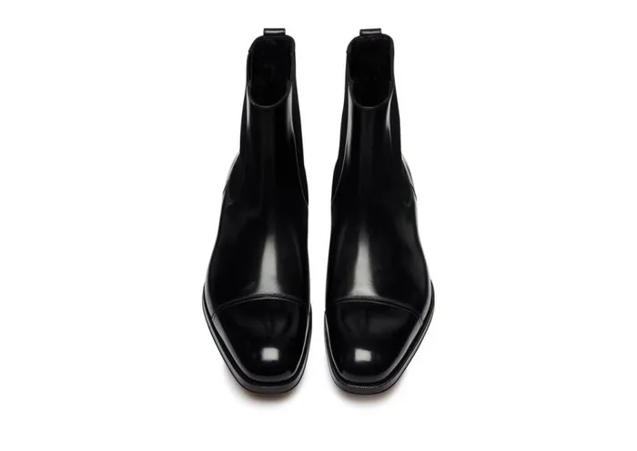 Boots Men TOM FORD EDGAR CHELSEA BOOTS Black Boots Men TOM FORD EDGAR CHELSEA BOOTS Black