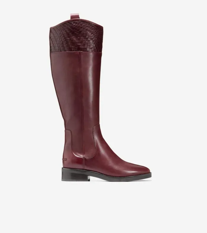 Boots Women Cole Haan Hampshire Riding Boot Bloodstone