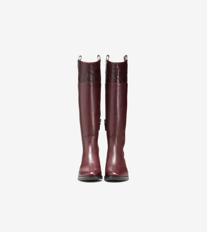 Boots Women Cole Haan Hampshire Riding Boot Bloodstone
