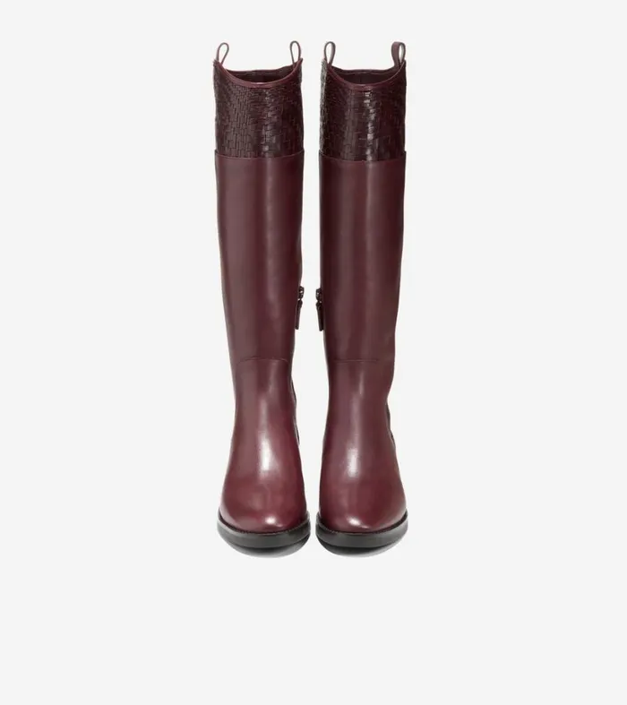 Boots Women Cole Haan Hampshire Riding Boot Bloodstone