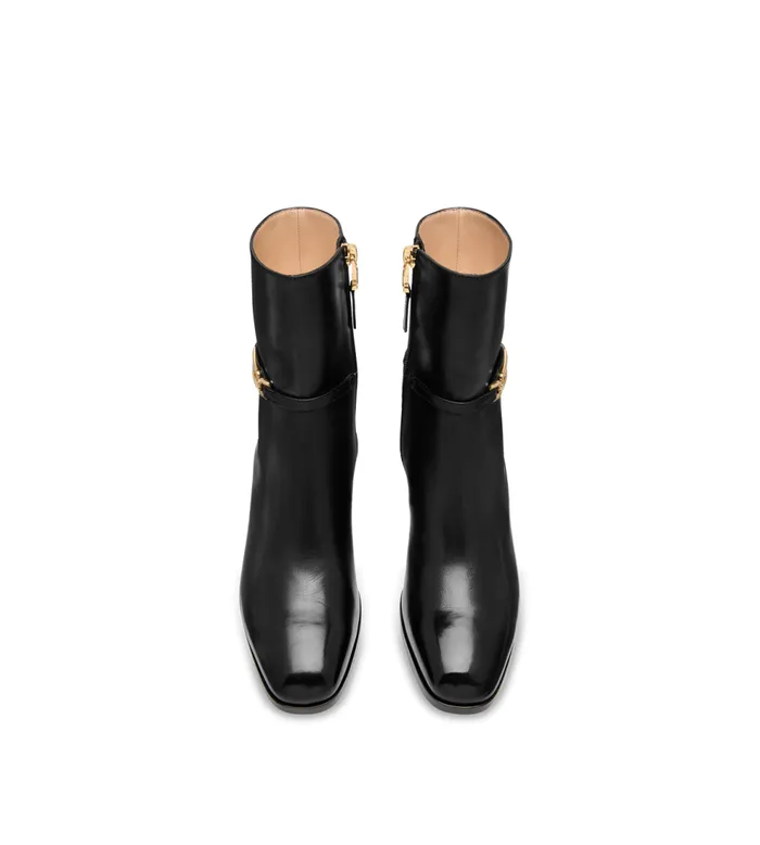 Boots Women TOM FORD LEATHER WHITNEY ANKLE BOOT Black Boots Women TOM FORD LEATHER WHITNEY ANKLE BOOT Black