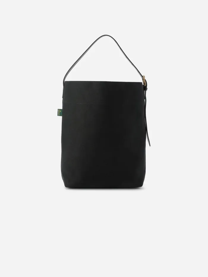Brady Leven Large Canvas Shoulder Bag Black Women Alex Mill