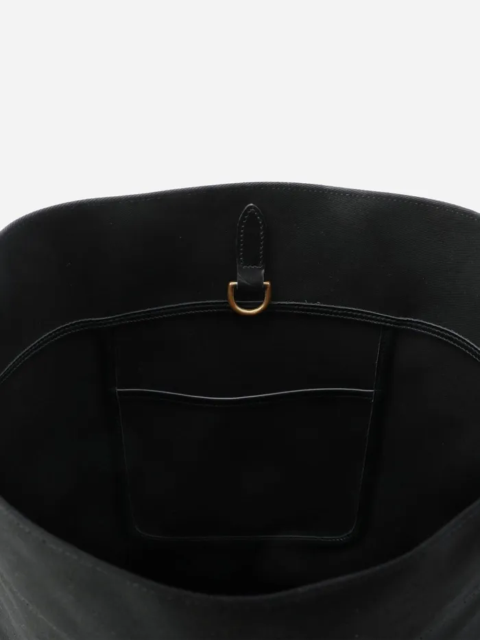 Brady Leven Large Canvas Shoulder Bag Black Women Alex Mill