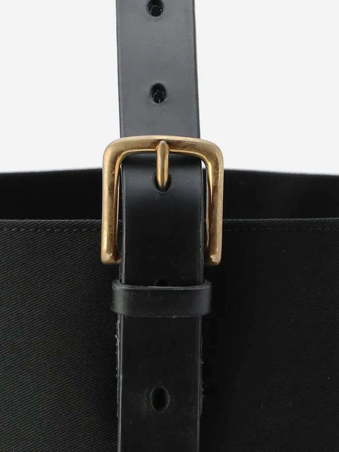 Brady Leven Large Canvas Shoulder Bag Black Women Alex Mill