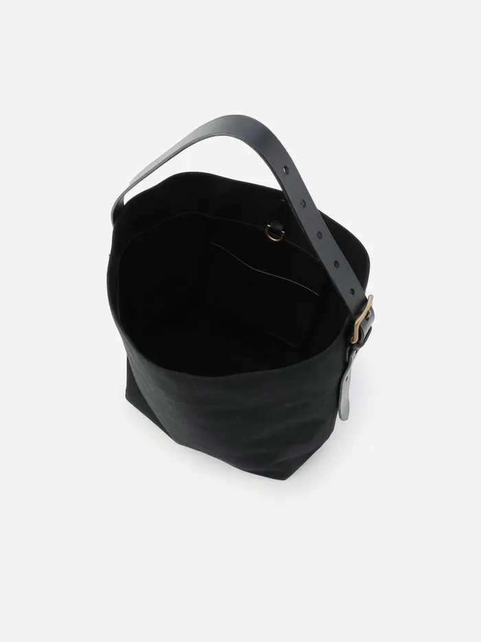 Brady Leven Large Canvas Shoulder Bag Black Women Alex Mill