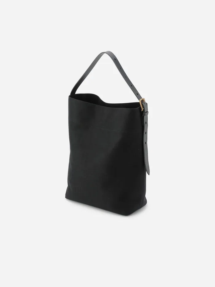 Brady Leven Large Canvas Shoulder Bag Black Women Alex Mill