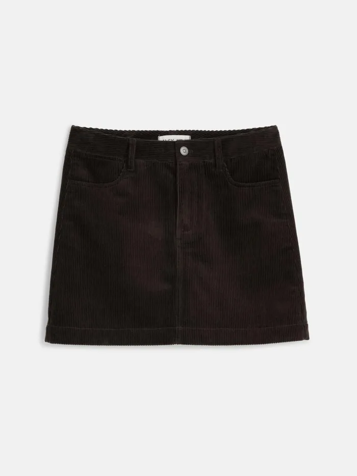 Camden Skirt In Corduroy Chocolate Women Alex Mill Set Dressing