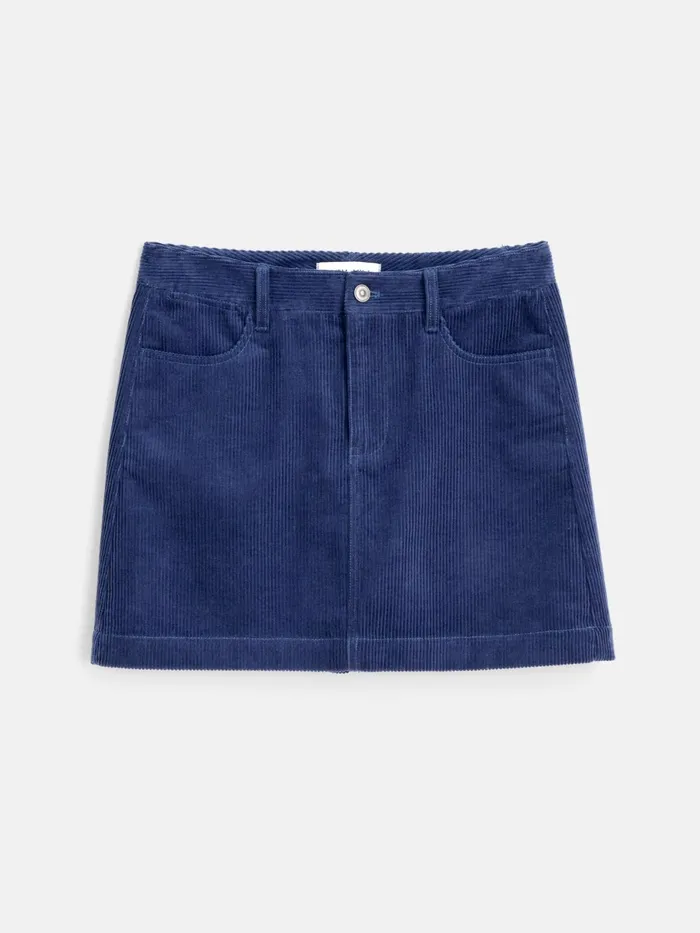 Camden Skirt In Corduroy Dusty Blue Women Alex Mill Set Dressing