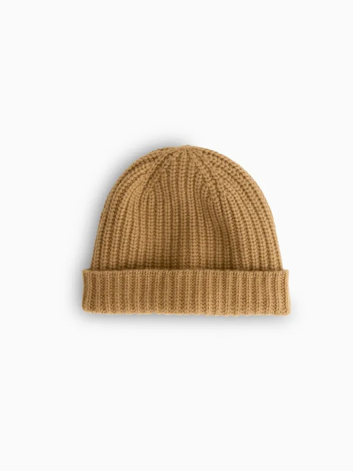 Cashmere Beanie Light Camel Women Alex Mill