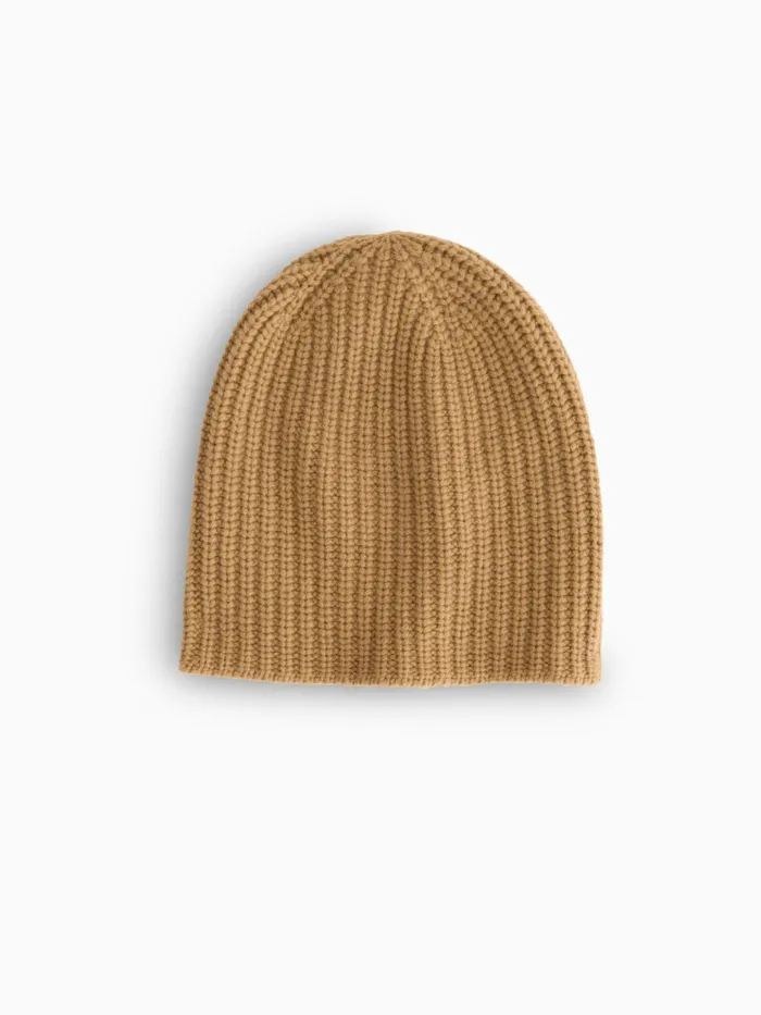 Cashmere Beanie Light Camel Women Alex Mill