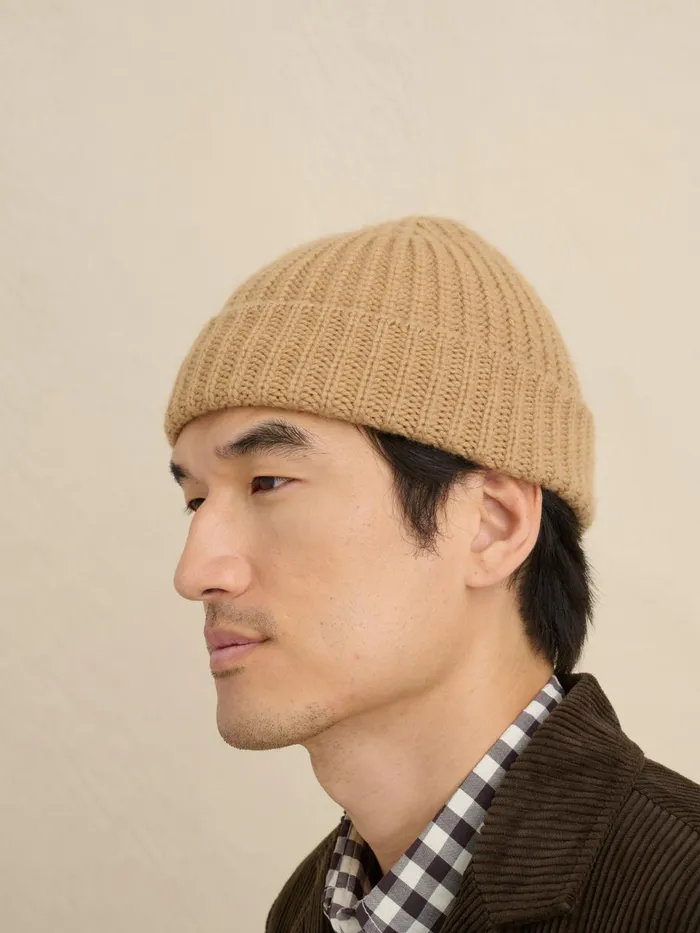 Cashmere Beanie Light Camel Women Alex Mill