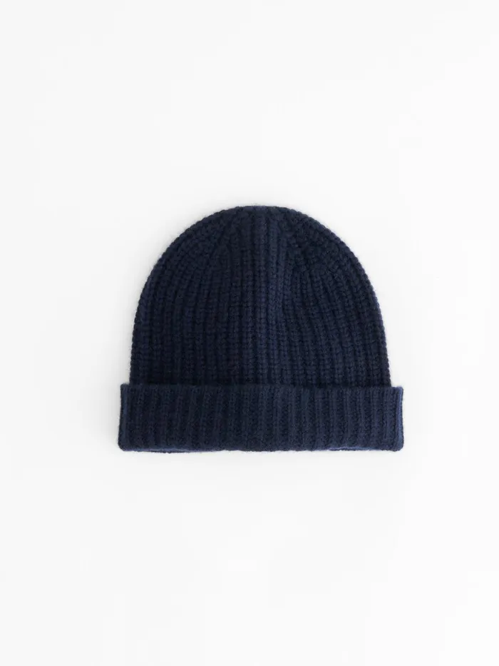 Cashmere Beanie Navy Women Alex Mill