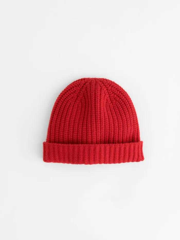 Cashmere Beanie Red Women Alex Mill