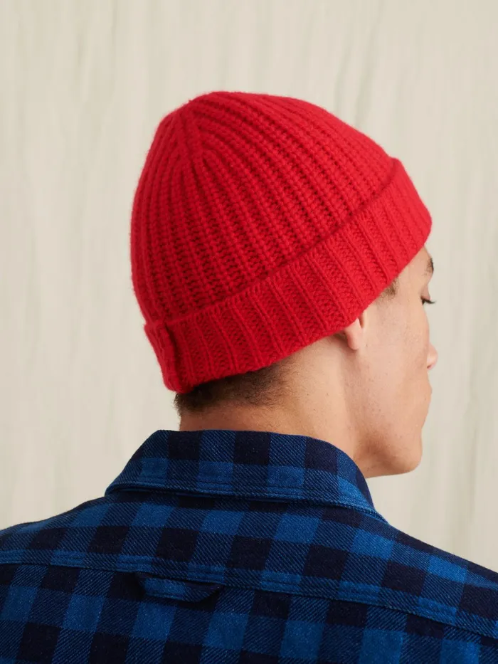 Cashmere Beanie Red Women Alex Mill