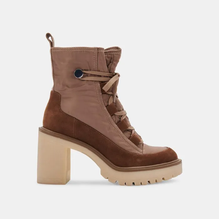 Celida Boots Tan Multi Nylon Women Dolce Vita Boots and Booties