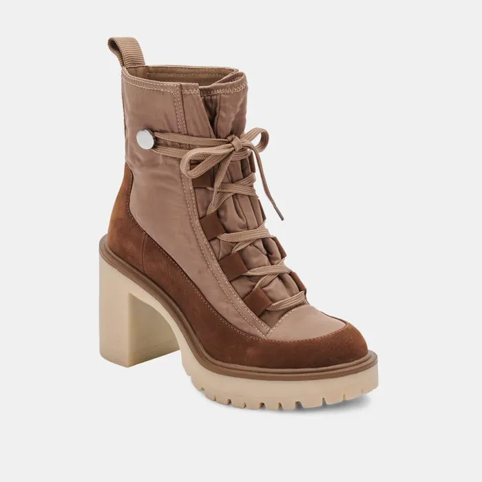 Celida Boots Tan Multi Nylon Women Dolce Vita Boots and Booties
