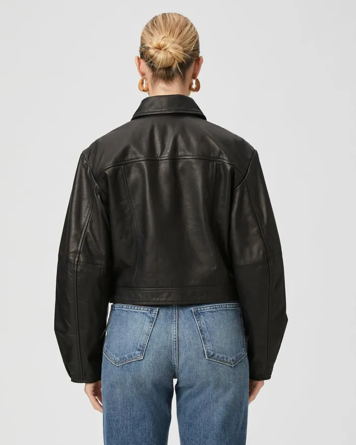 Clyde Jacket 8211 Black Leather Women PAIGE Jackets and Coats Clyde Jacket 8211 Black Leather Women PAIGE Jackets and Coats