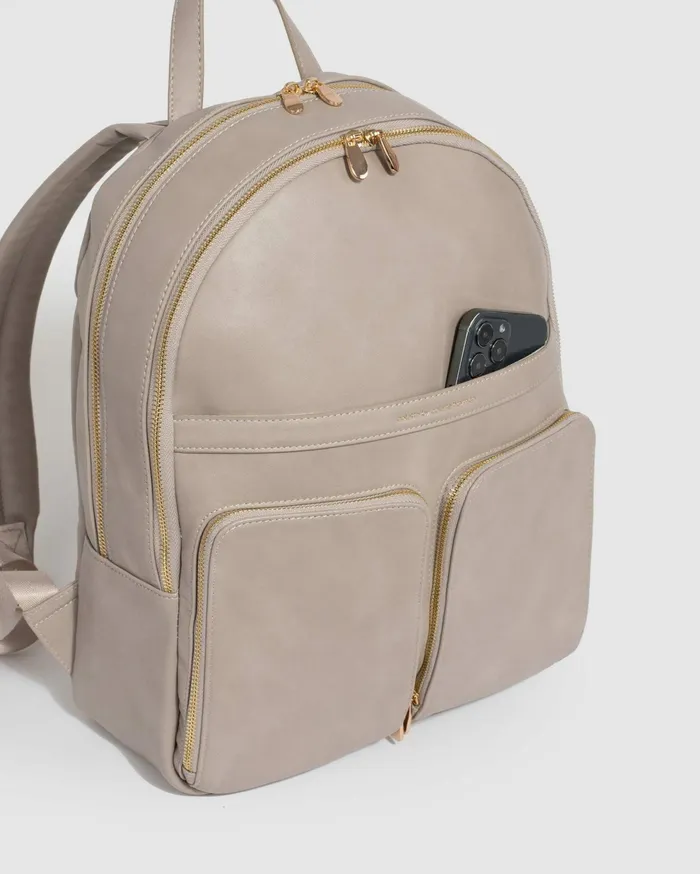 Colette By Colette Hayman Backpacks Taupe Ria Tech Backpack 8211 Bags