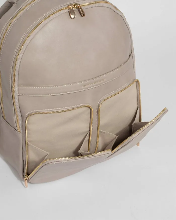 Colette By Colette Hayman Backpacks Taupe Ria Tech Backpack 8211 Bags